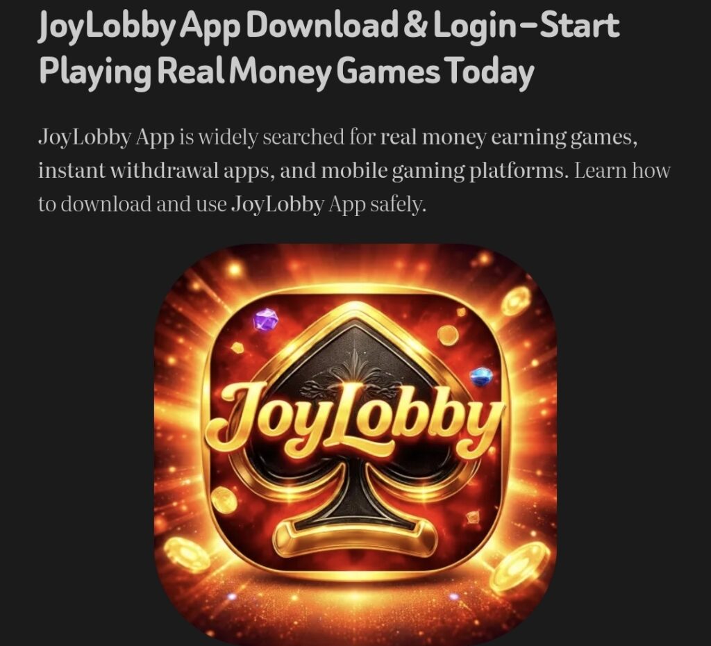 JoyLobby Game download